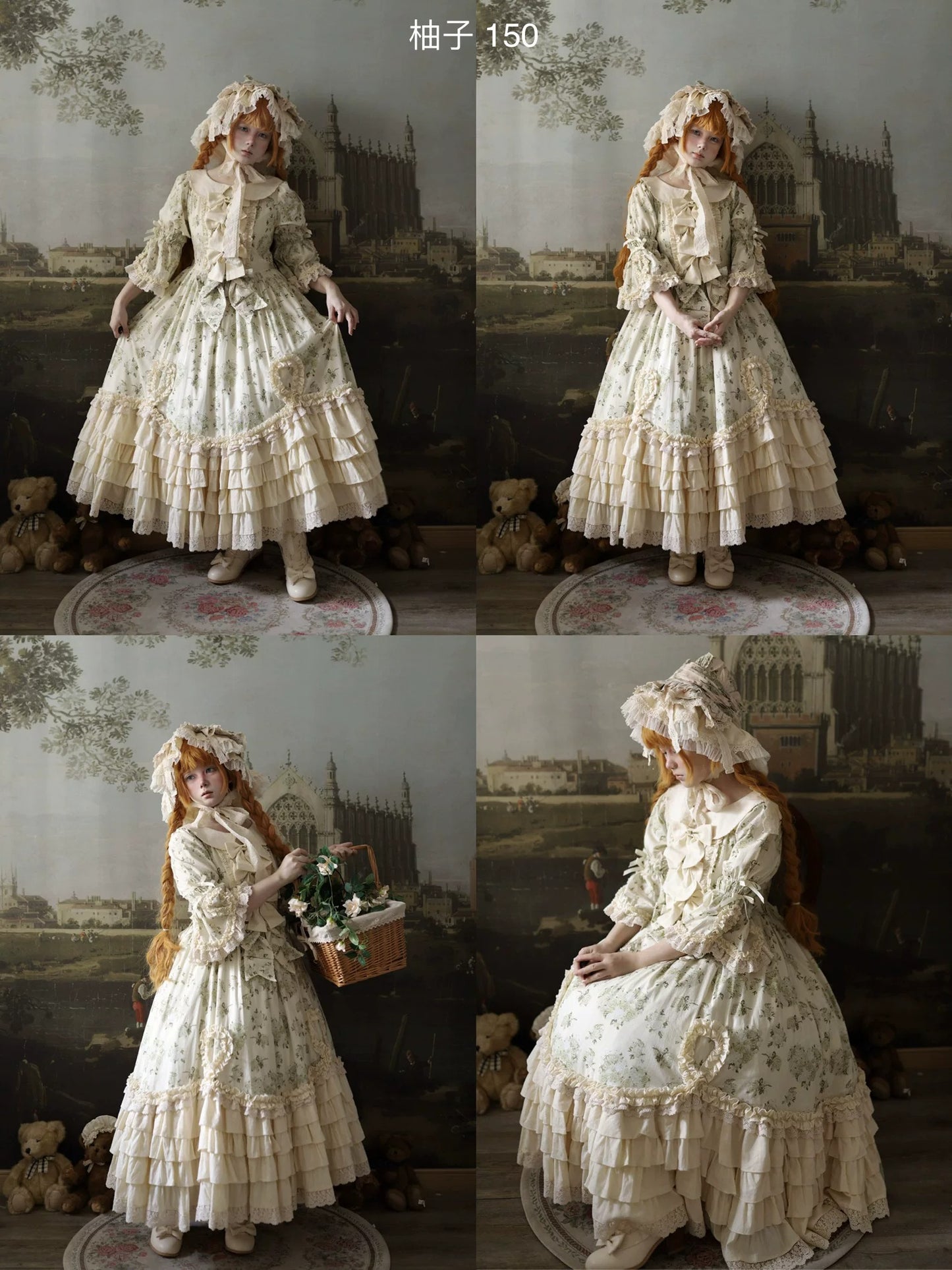 【受注予約~6/28】Bouquet of flowers for autumn 2026 ワンピース【BacioBouquet】