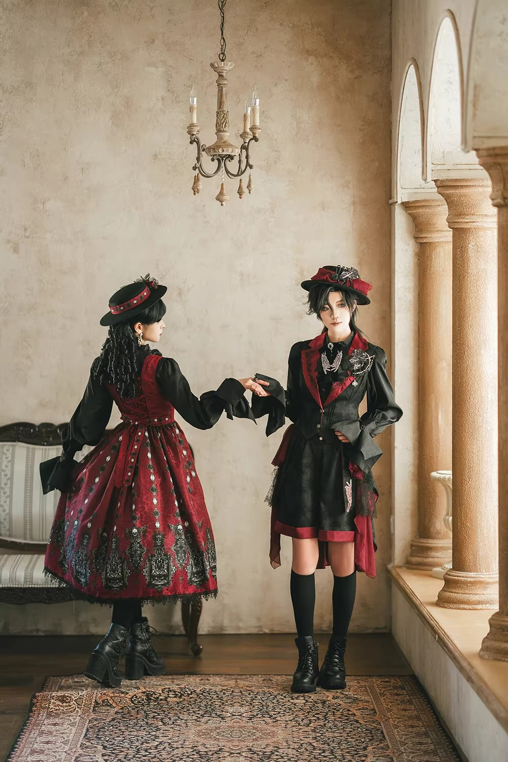 【受注予約~2/24】Returning on a Moonlit Night パンツ【Miss Point】