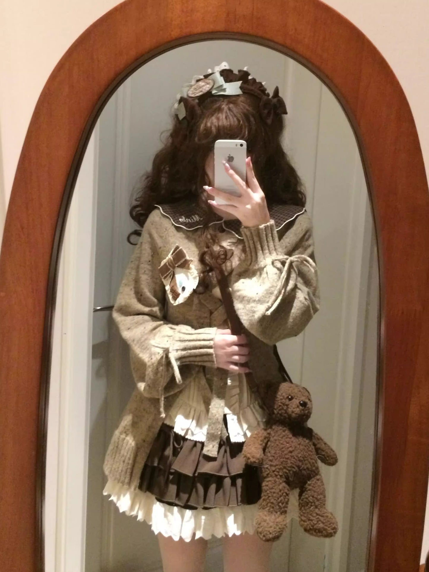 チョコレート カーディガン【甜蜜梦境】