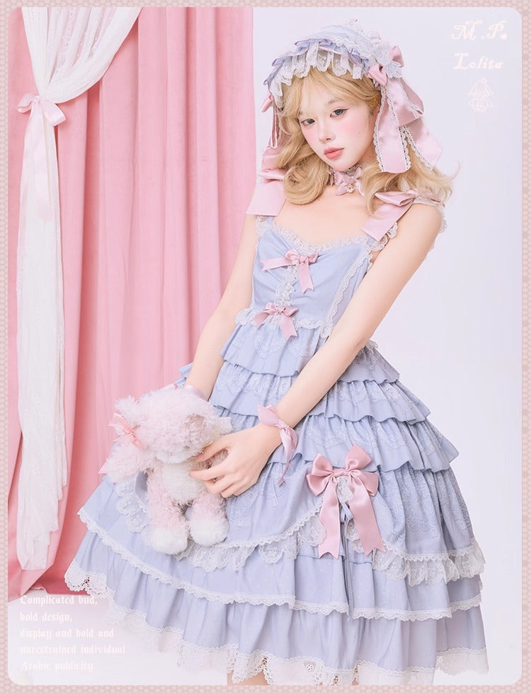 【受注予約~12/23】Race Doll ジャンパースカート(タイプ2)【花与珍珠匣】