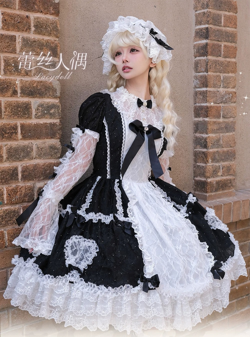 【受注予約~7/2】Lacy Doll ワンピース【MQ】