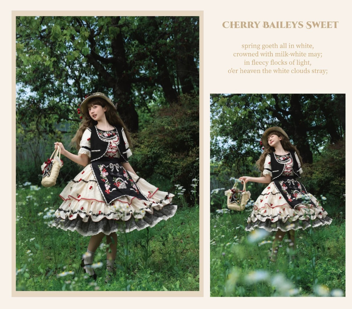 【受注予約~5/28】Cherry Baileys アクセサリー【Peony】