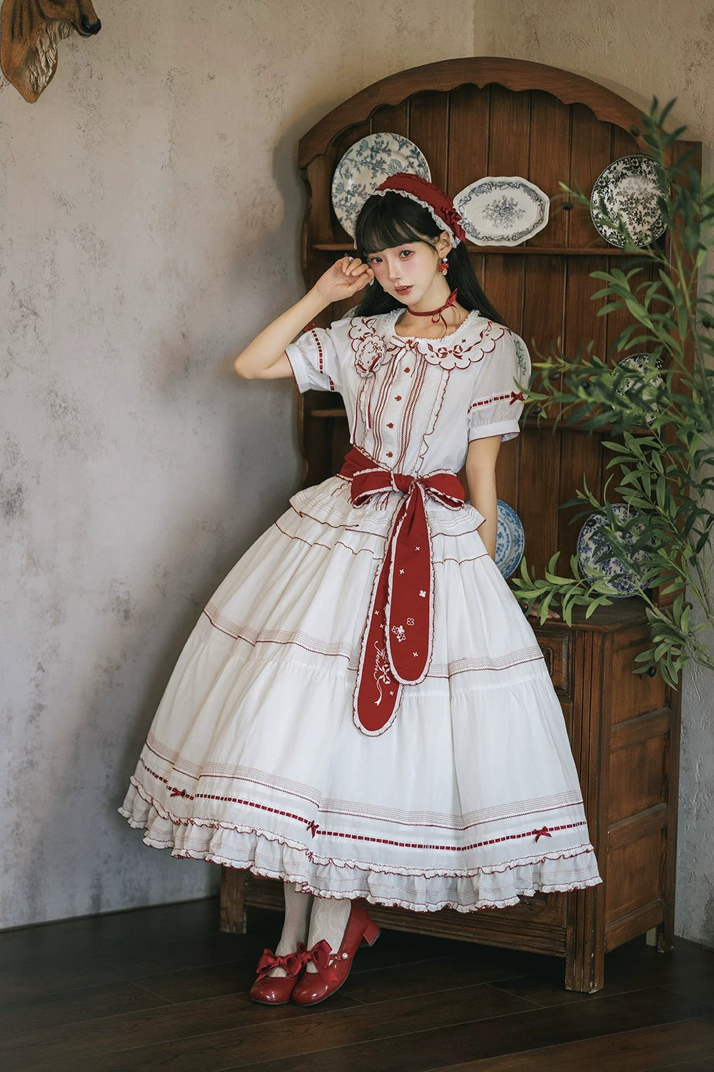 【受注予約~7/23】Orchard of the Four Seasons ブラウス【Miss Point】