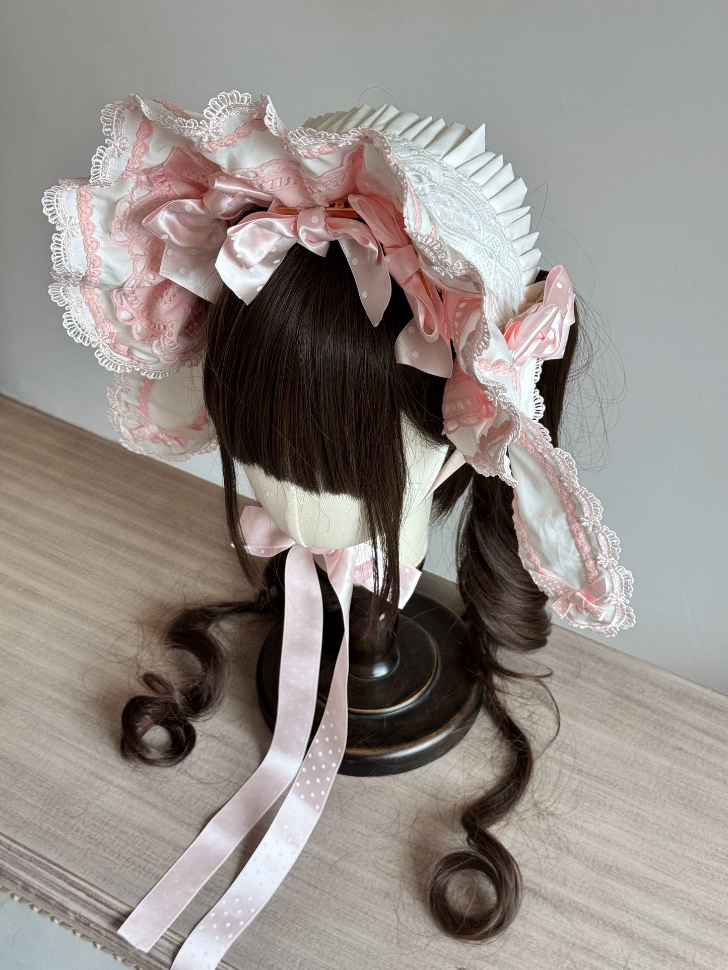 うさ耳ボンネット【妹抖手作工作屋】