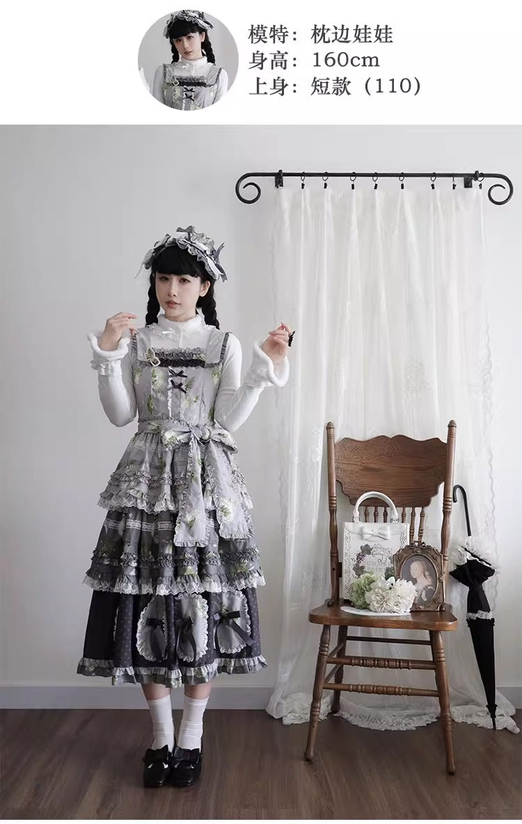 【受注予約~11/20】Pinegrass ジャンパースカート【梅子】