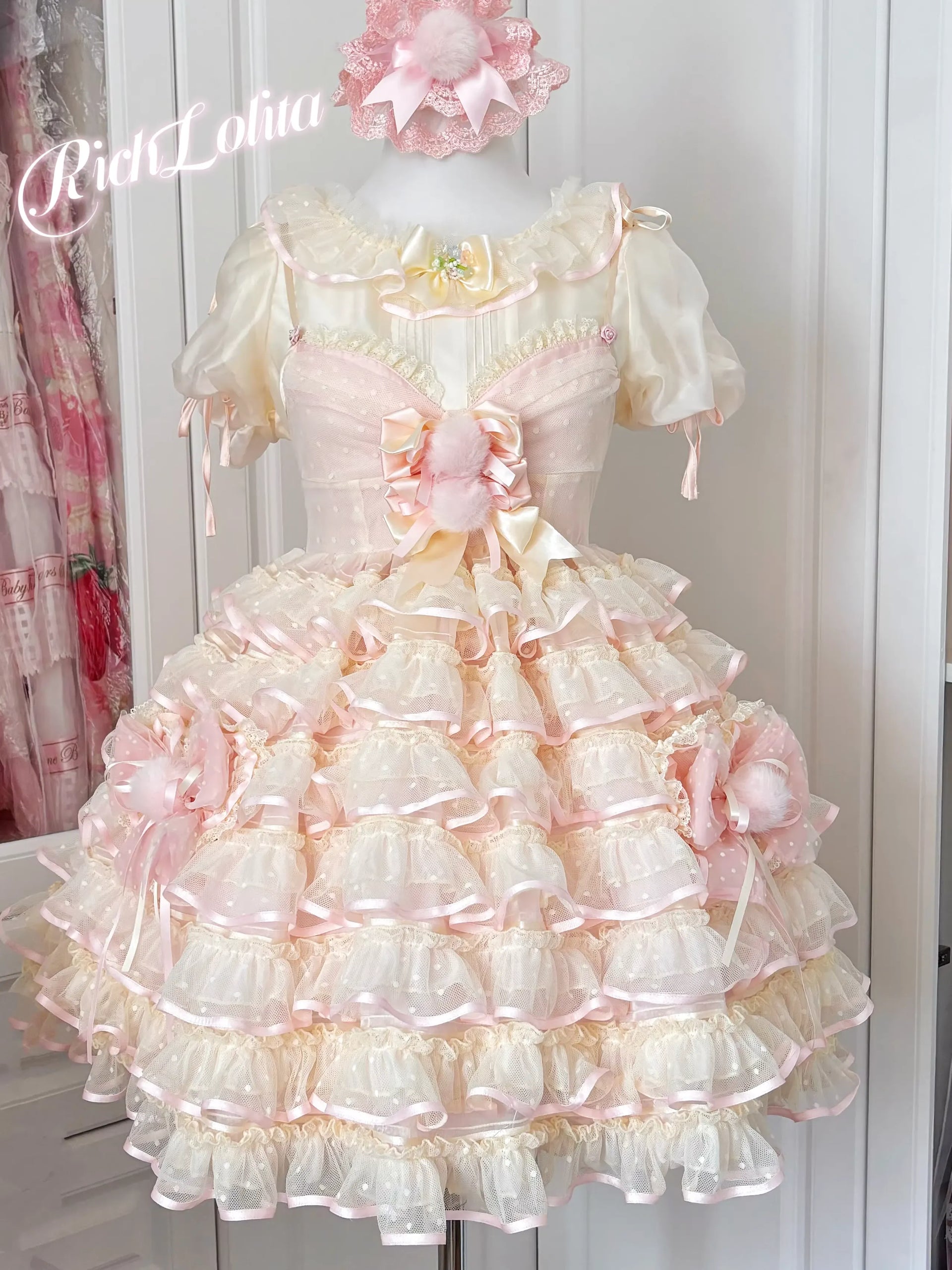 Cloud Puff ジャンパースカート・ブラウス【Rich】 – Epetice