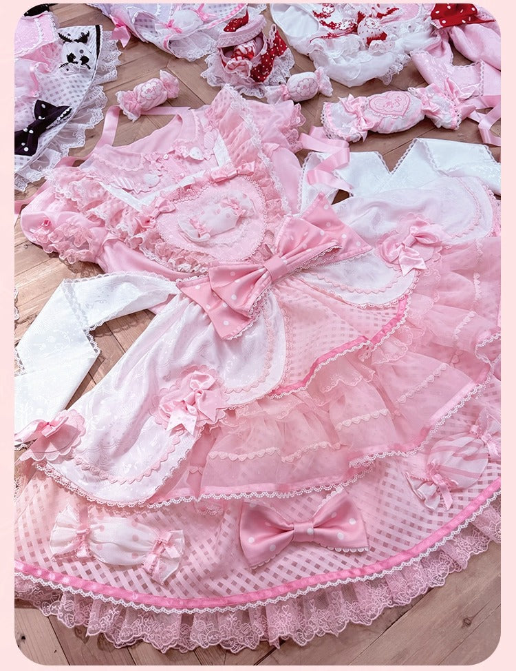 【受注予約~12/8】Candy Wrapper トップス・スカート【花与珍珠匣】