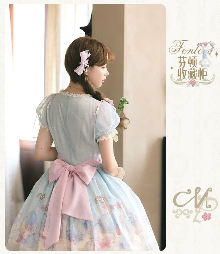【受注予約~4/29】Fenton Curio Cabinet アクセサリー【花与珍珠匣】