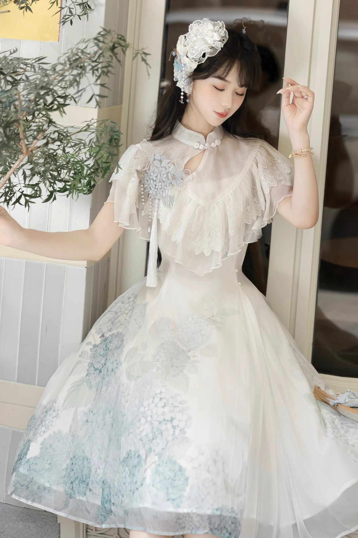 Hydrangea Message ワンピース【未知星辰的来信】