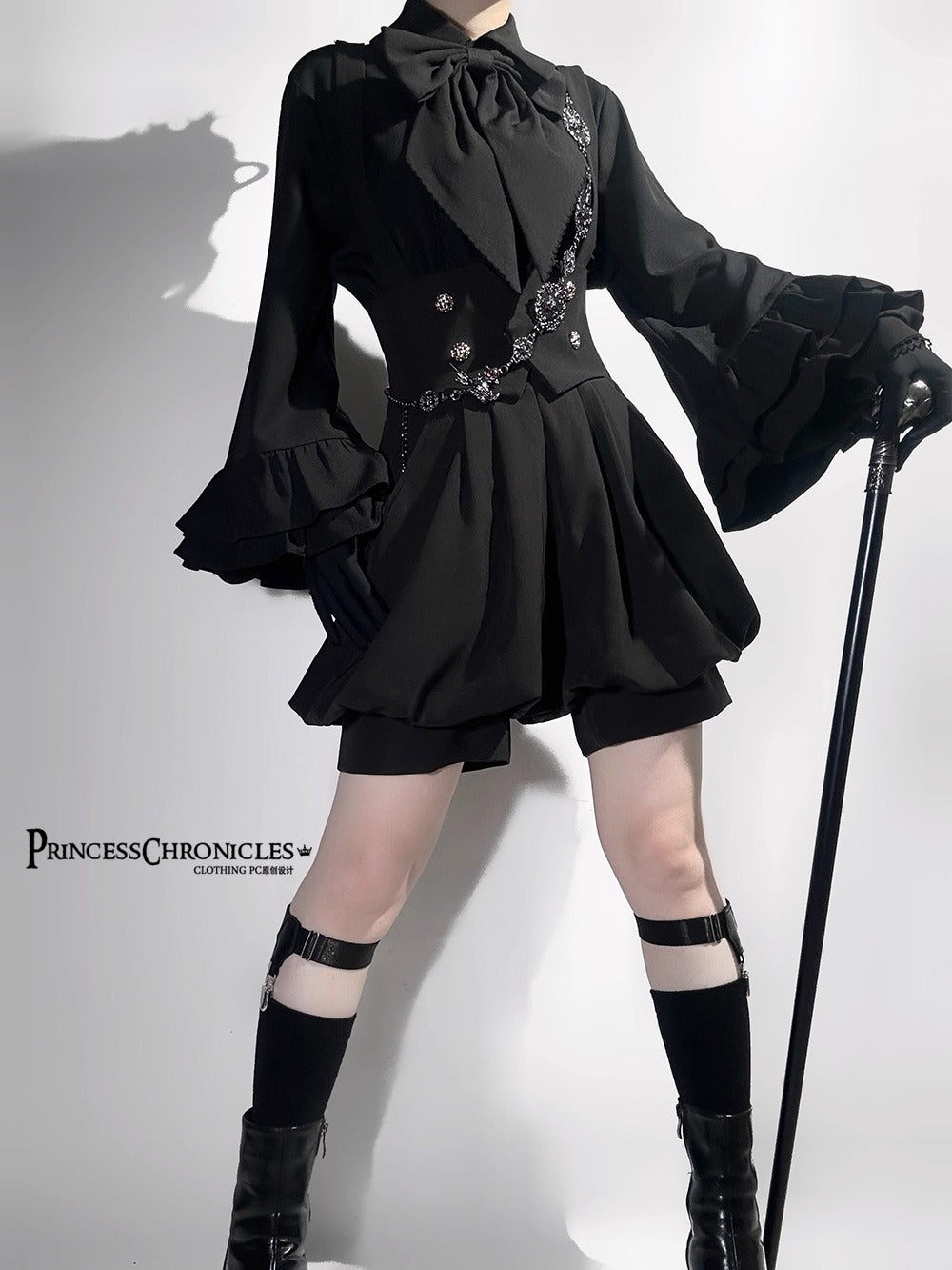 Puppet ブラウス(ブラック)【princess Chronicles】