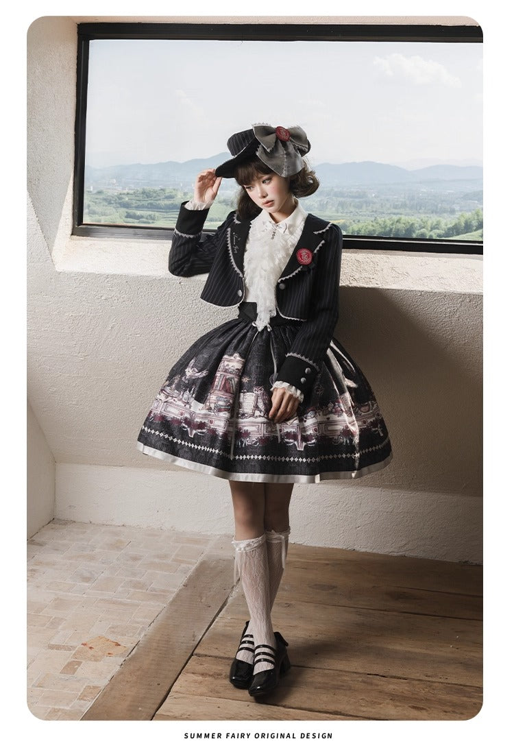 【受注予約~11/5】Mystique Aoha Emporium スカート【仲夏物語】