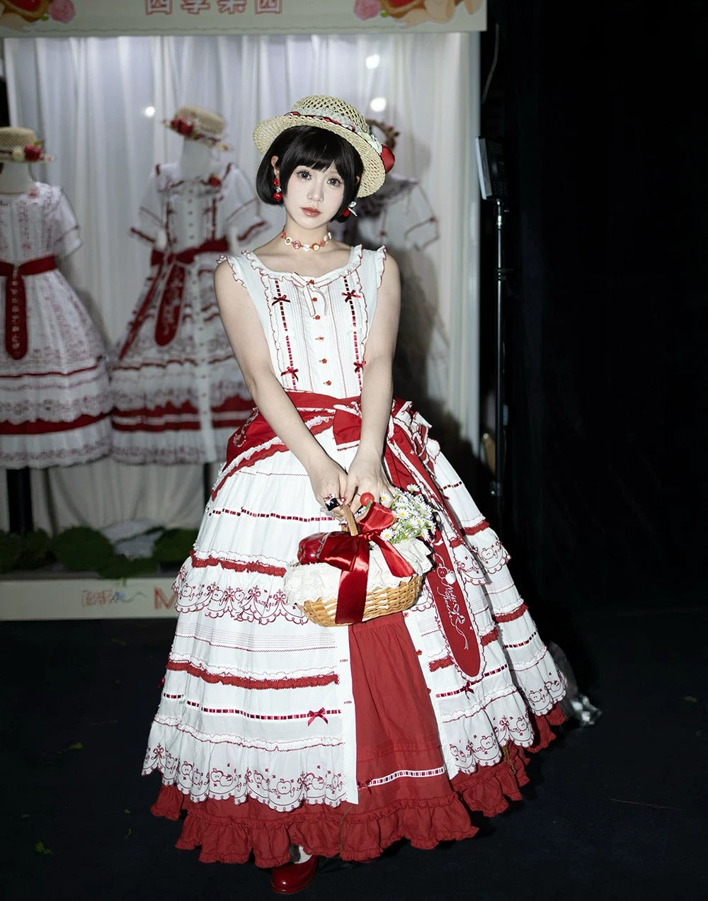 【受注予約~7/23】Orchard of the Four Seasons ジャンパースカート【Miss Point】