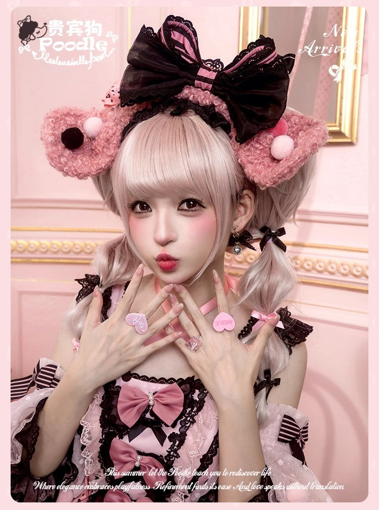 【受注予約~9/8】Chinese Dog アクセサリー【花与珍珠匣】