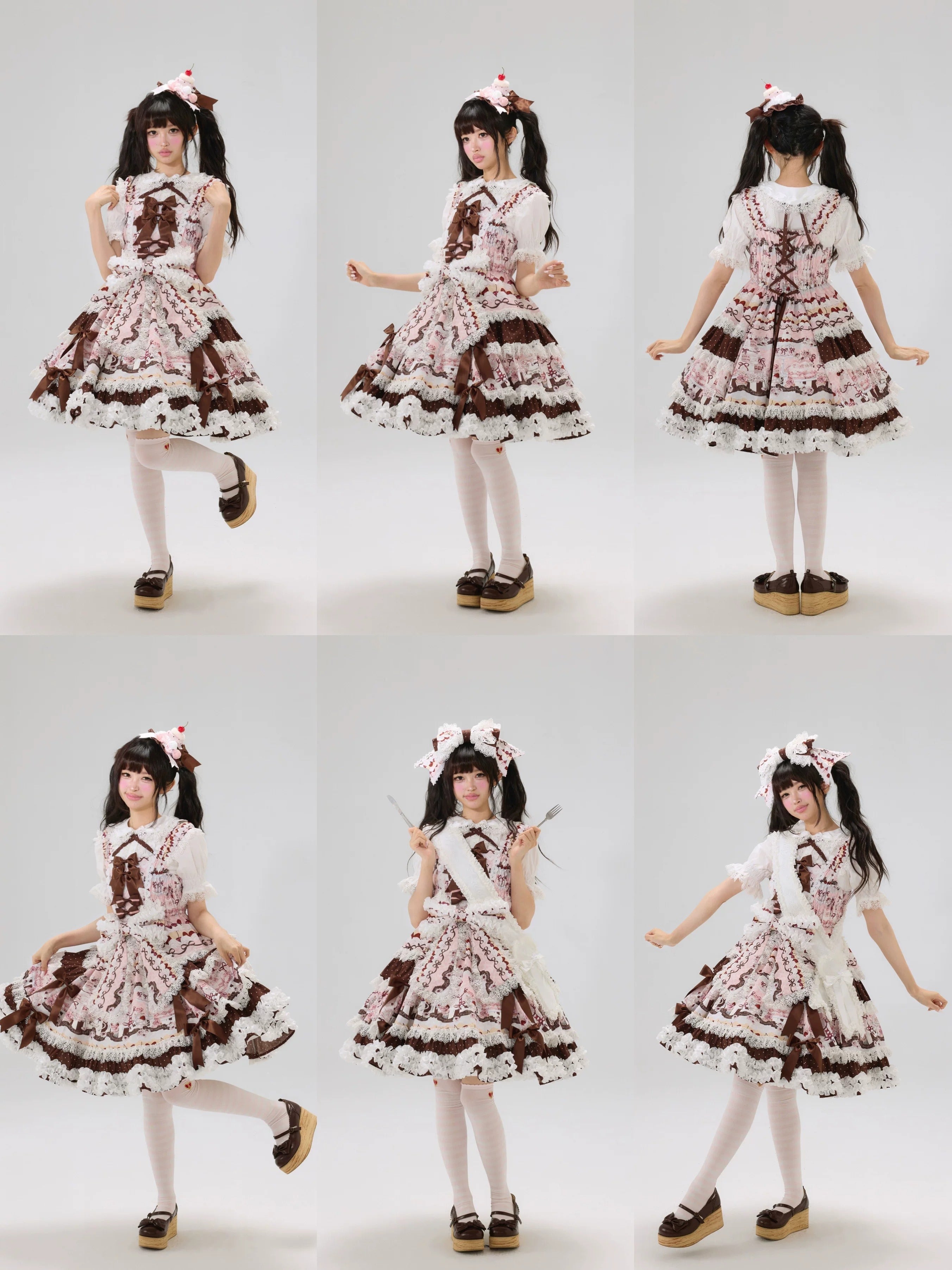 Creamy Strawberry Cake ジャンパースカート【BacioBouquet】 – Epetice