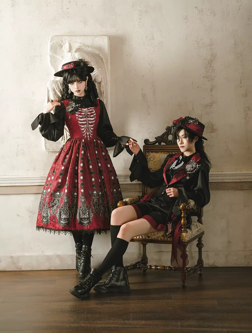 【受注予約~2/24】Returning on a Moonlit Night パンツ【Miss Point】