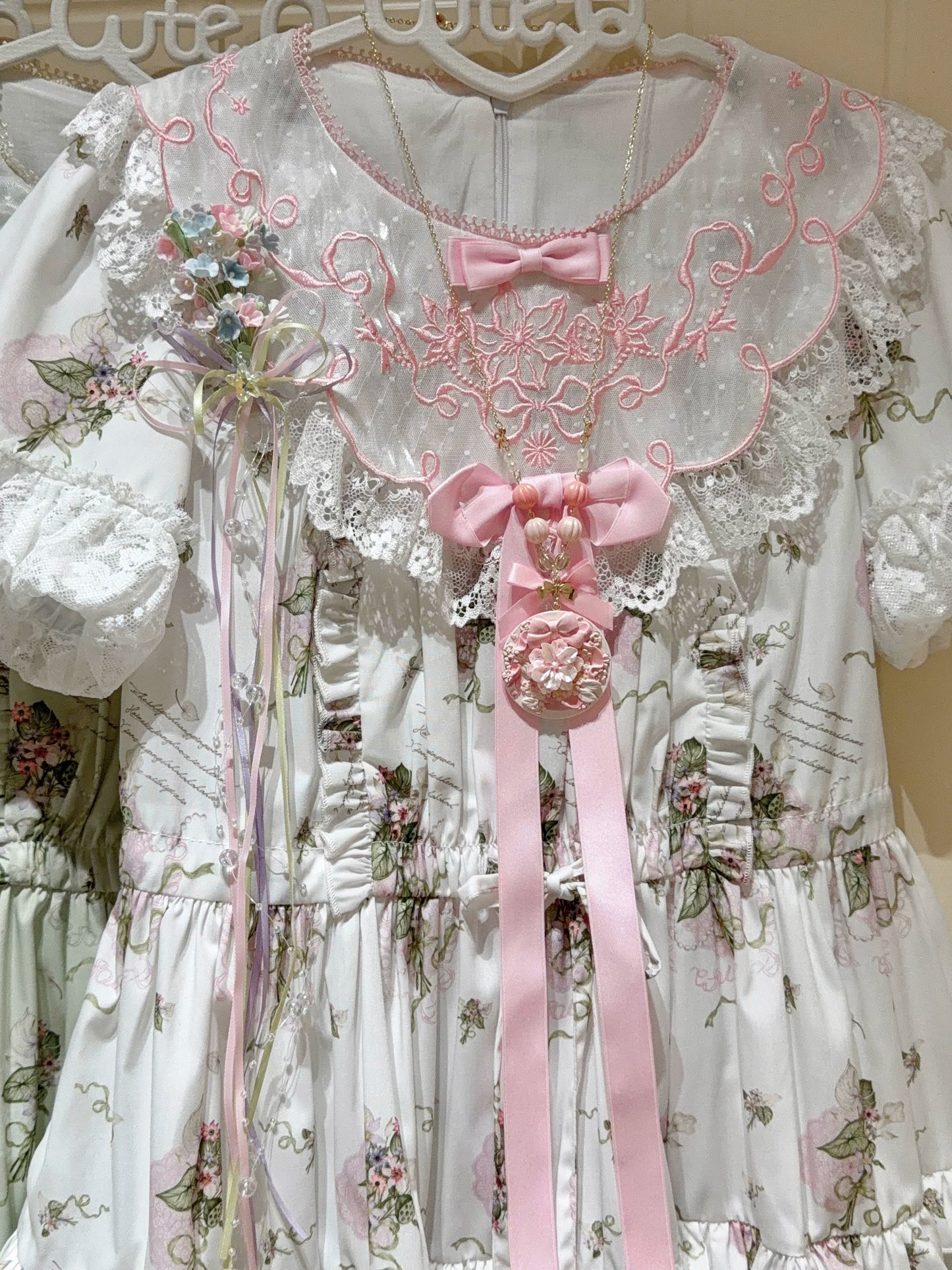 【受注予約~9/8】夏咲の花々 ワンピース【Fairy Doll】