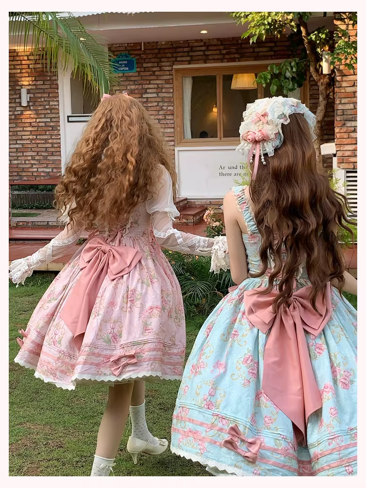 Antique Rose ジャンパースカート・ブラウス【Vivian】