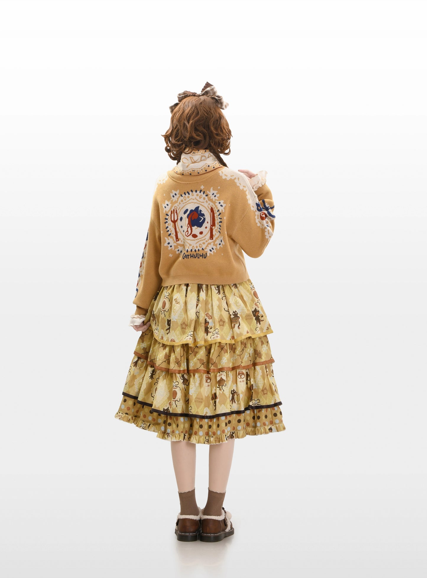 Cat Afternoon Tea ニット・トップス【FrogicStudio】