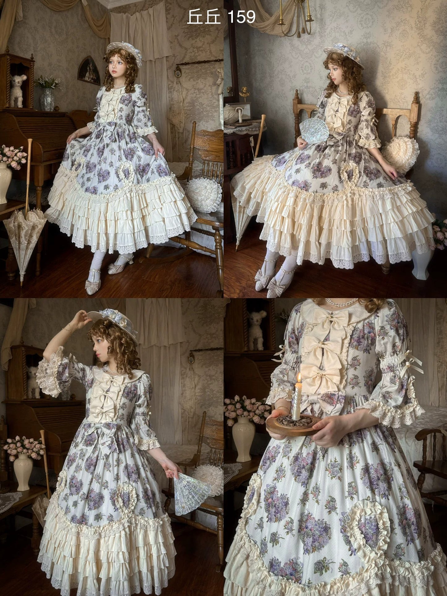 【受注予約~6/28】Bouquet of flowers for autumn 2026 ワンピース【BacioBouquet】