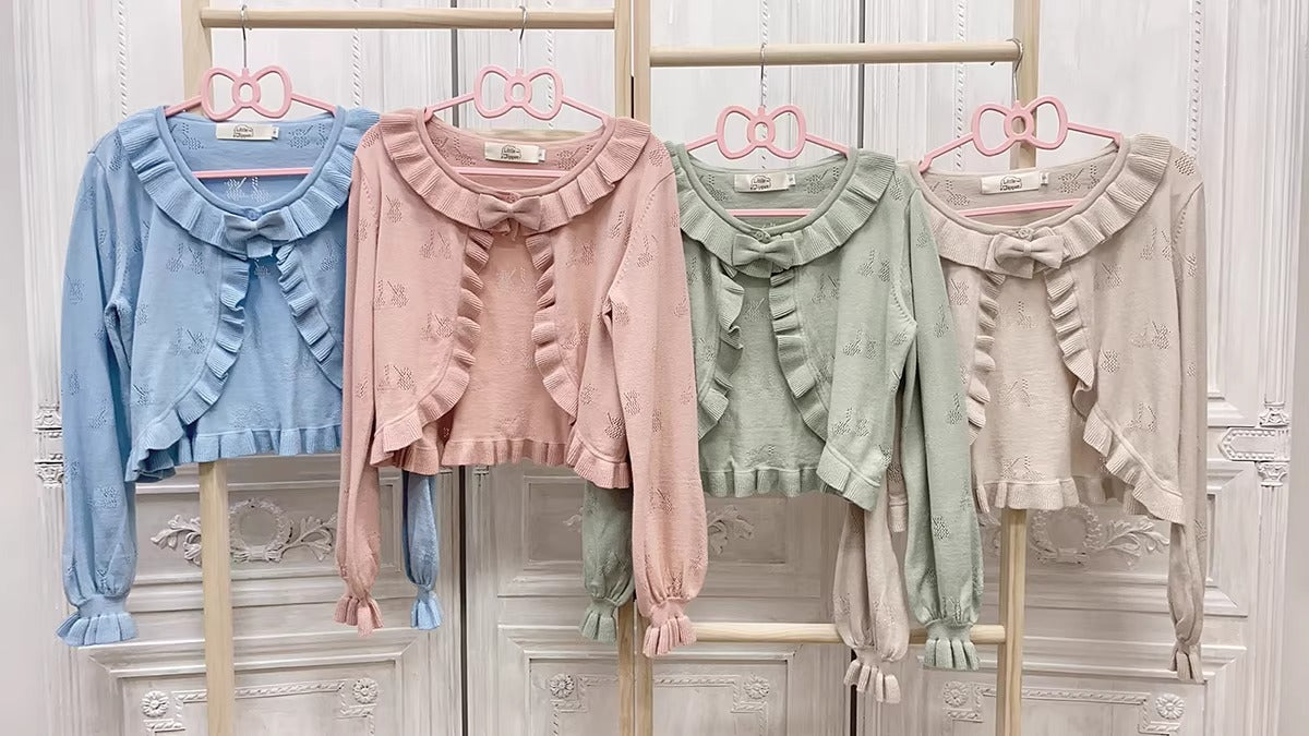 Cherry ボレロカーディガン【Little Dipper】