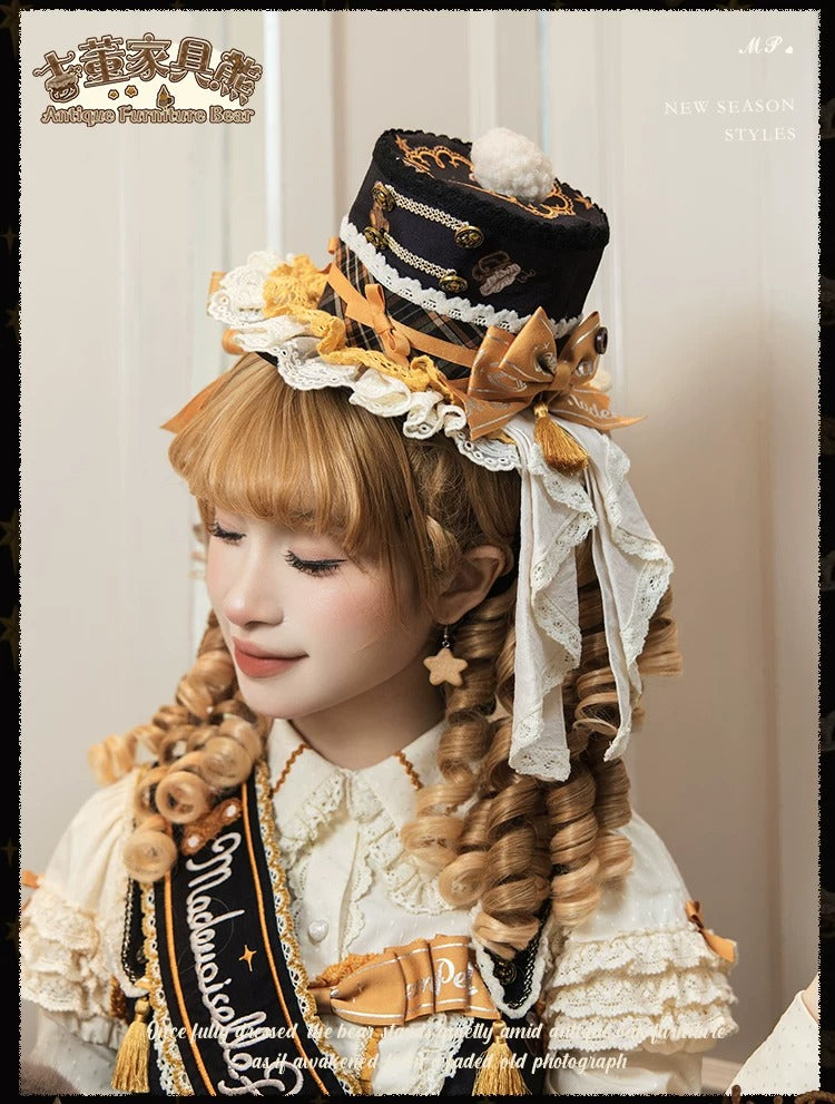 【受注予約~9/8】Antique Furniture Bear アクセサリー【Melliflorpearl】