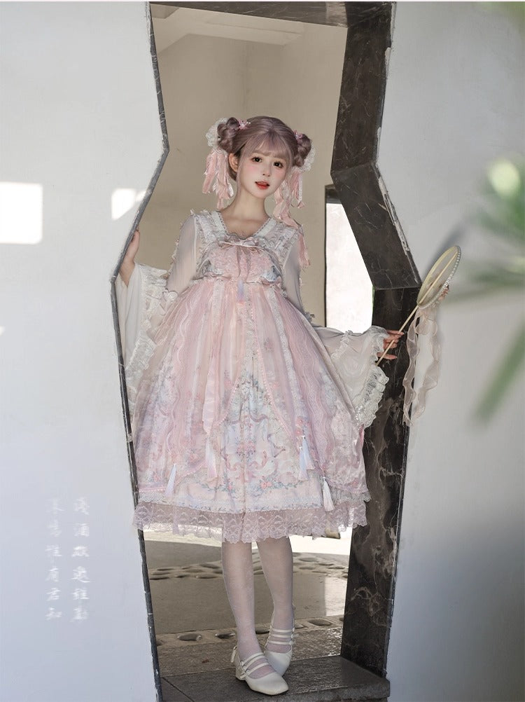 [Pre-orders open until March 18th] Carousel Bloom Dress [Dream Lolita]
