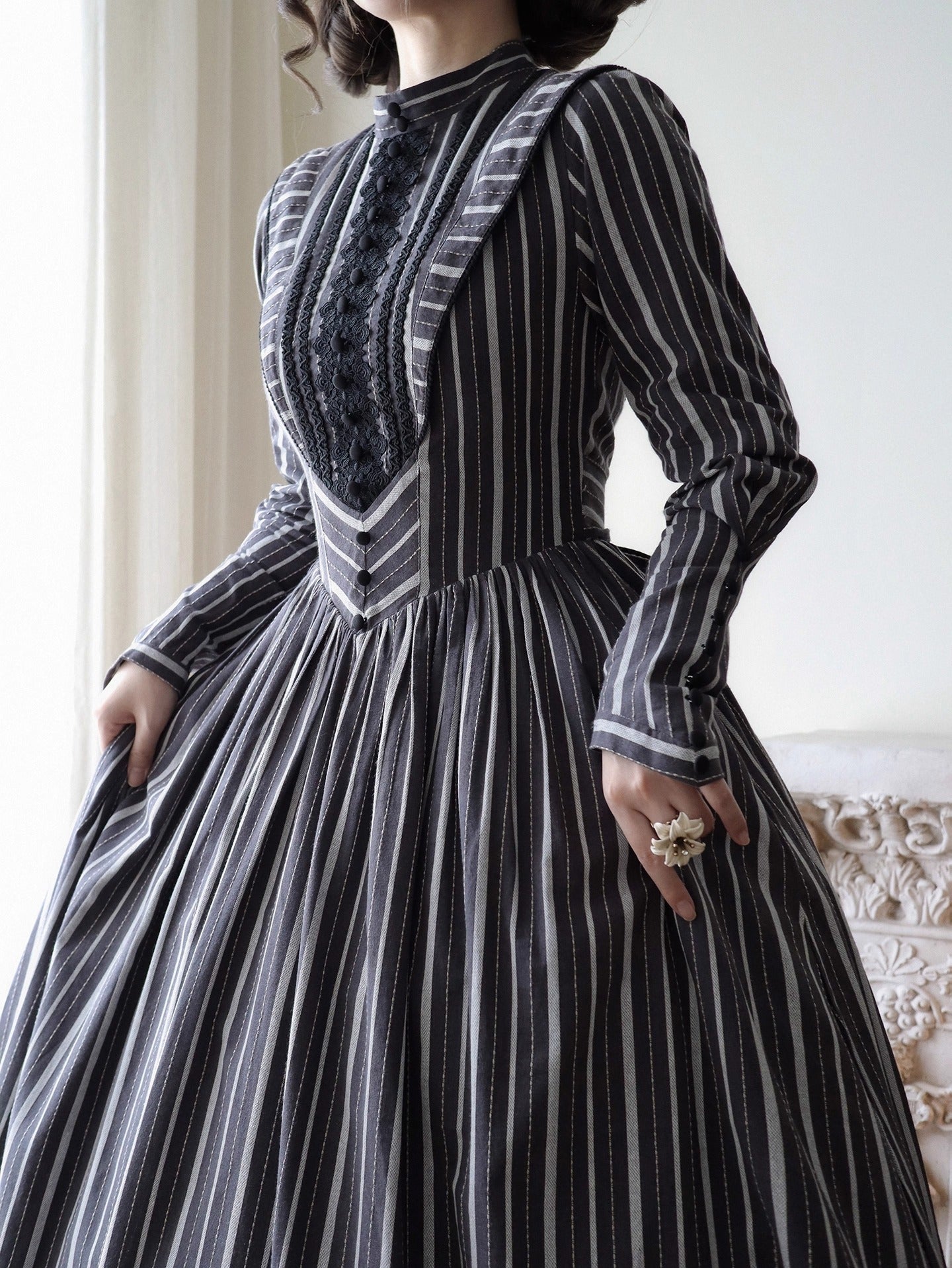 【受注予約~10/28】Hidden Note ワンピース【麋鹿】