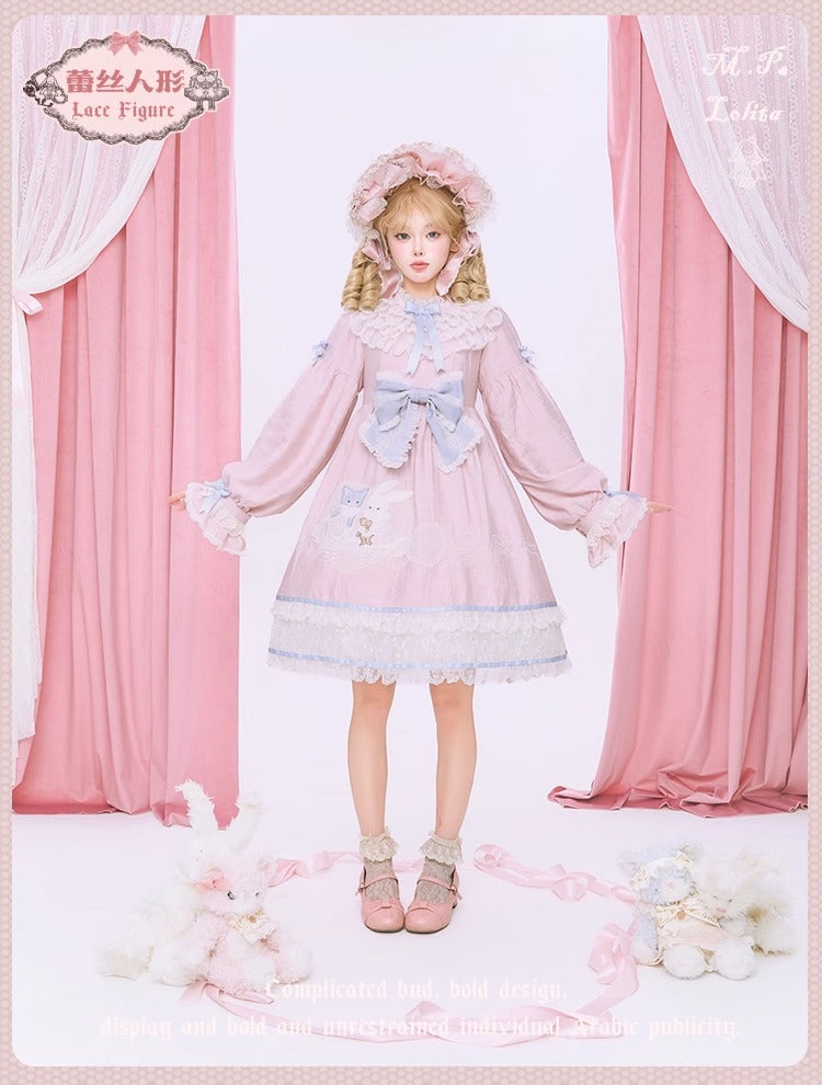 【受注予約~12/23】Race Doll ワンピース(タイプ5)【花与珍珠匣】