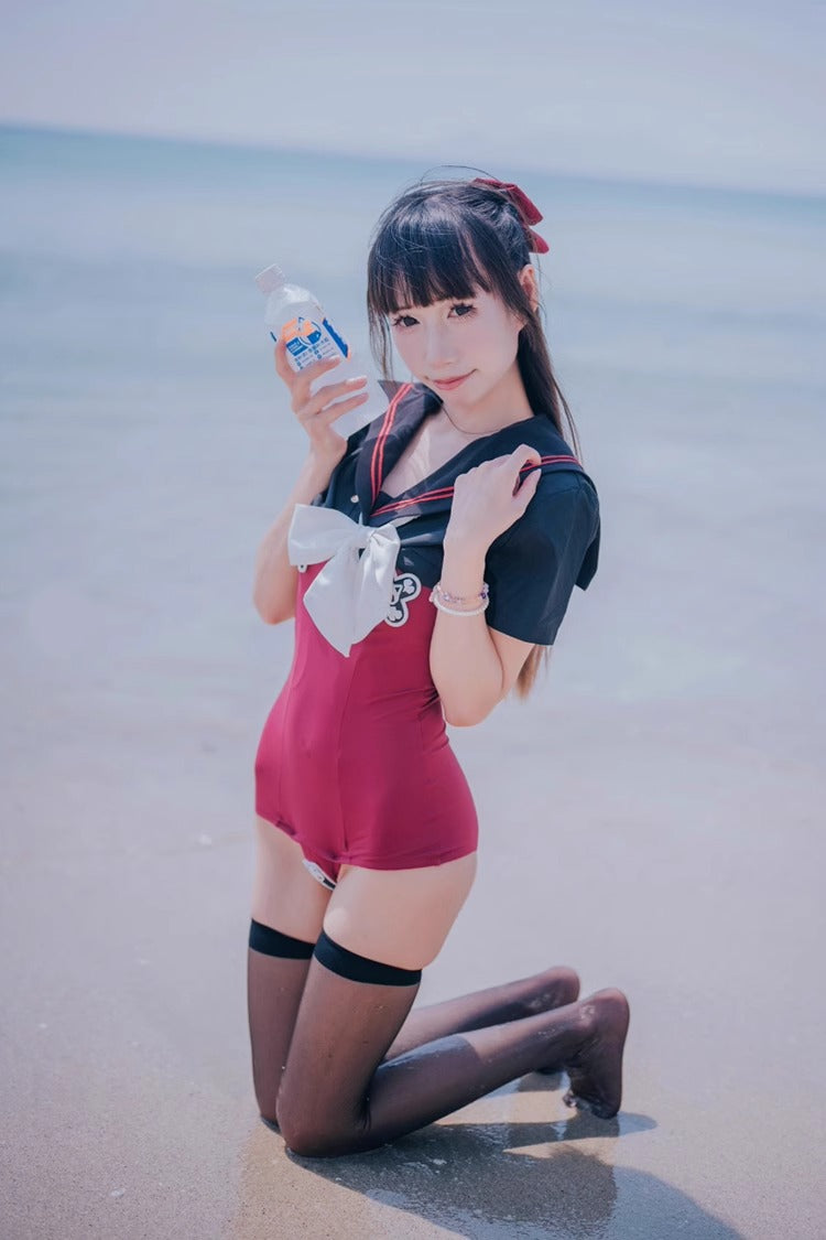 Black Sailor Swimsuit Set [Tokutaisha]