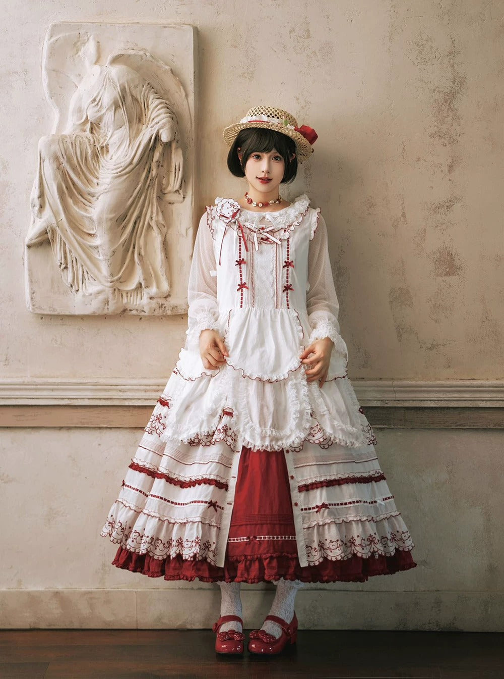 【受注予約~7/23】Orchard of the Four Seasons スカート【Miss Point】