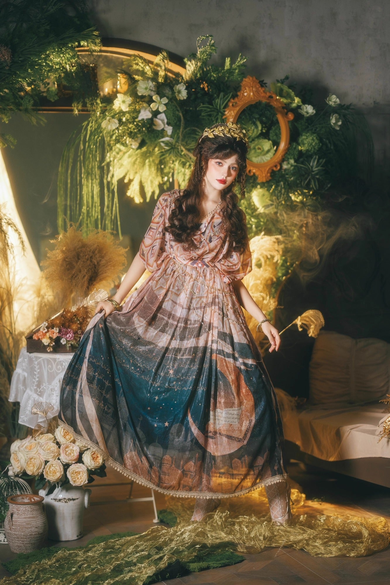 【受注予約~12/11】Stars ワンピース(タイプ2)【FaeriesDaffodil】