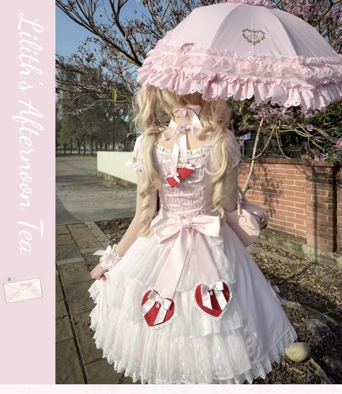 【受注予約~3/12】Lilith's Afternoon Tea ワンピース【小能熊】