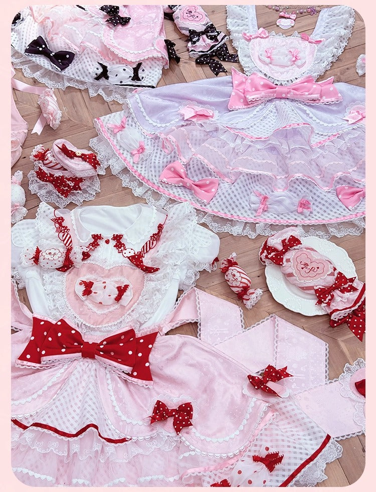 【受注予約~12/8】Candy Wrapper トップス・スカート【花与珍珠匣】