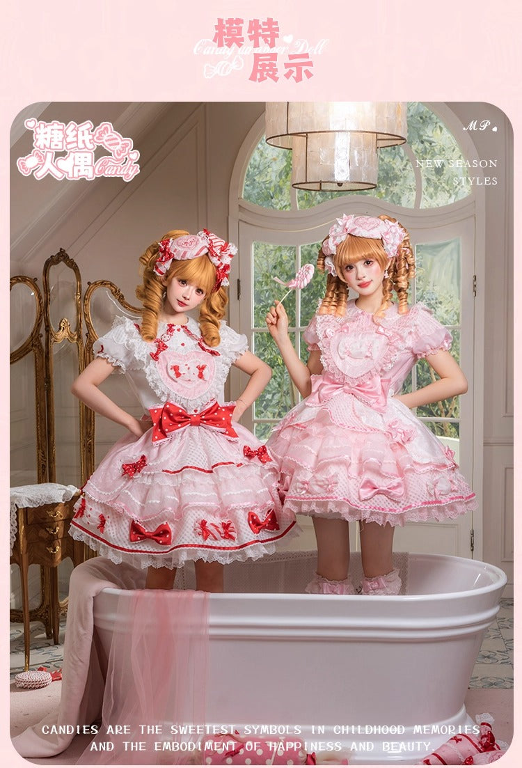 【受注予約~12/8】Candy Wrapper トップス・スカート【花与珍珠匣】