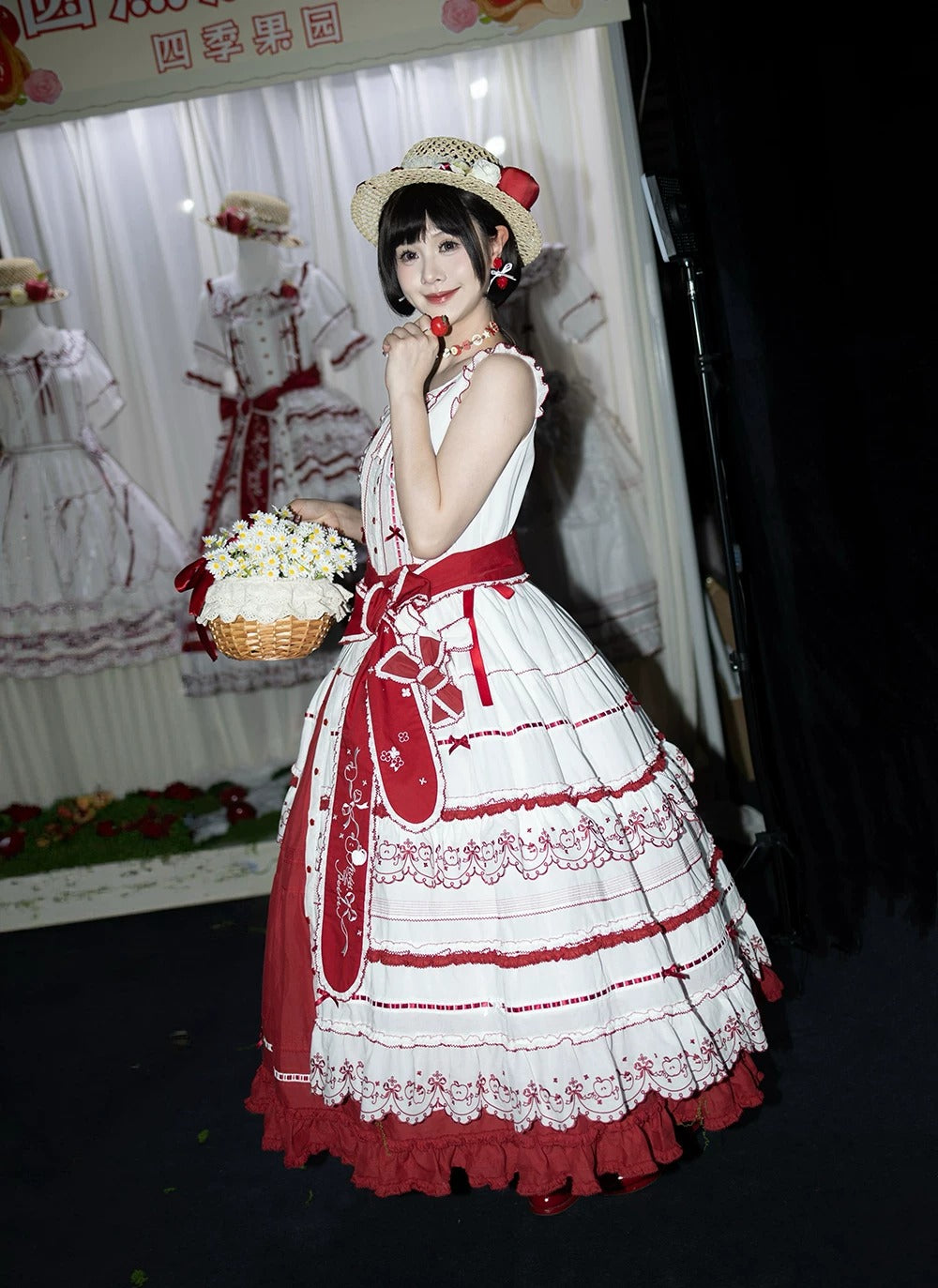 【受注予約~7/23】Orchard of the Four Seasons ジャンパースカート【Miss Point】