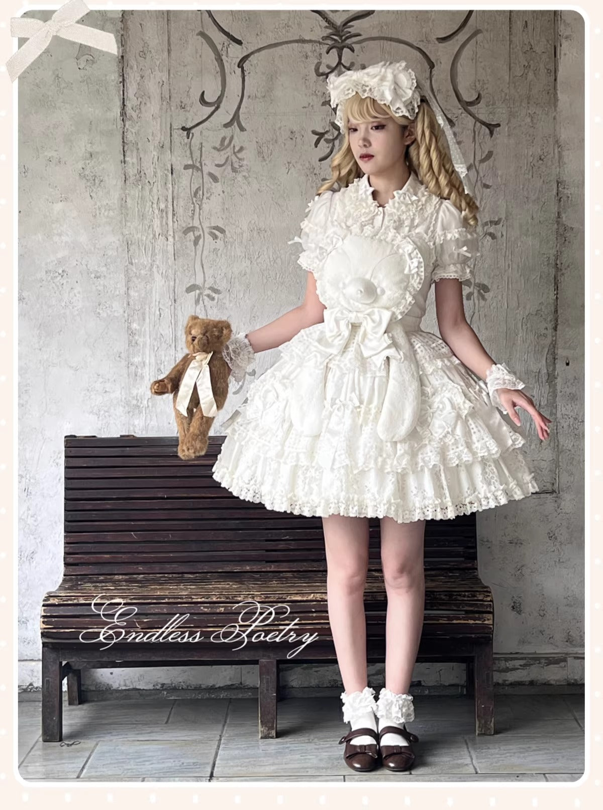 【受注予約~1/12】Princess Bear ワンピース・サロペット【Endless Poetry】