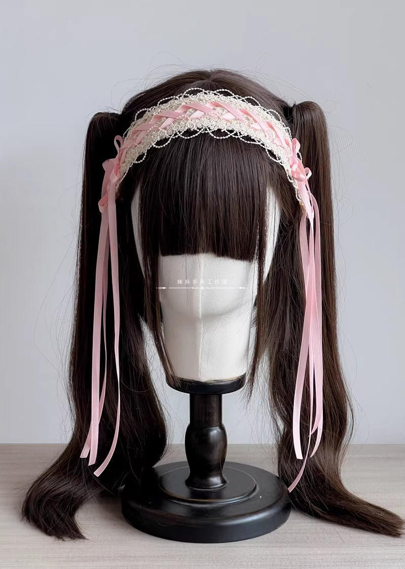 リボンテールヘッドドレス【妹抖手作工作屋】
