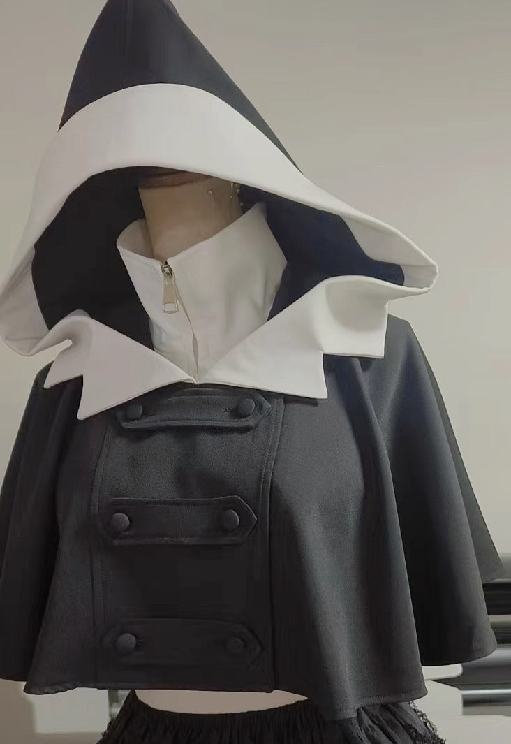 【受注予約~11/24】Priest-Sister ワンピース・ケープ【VantablackStudio】