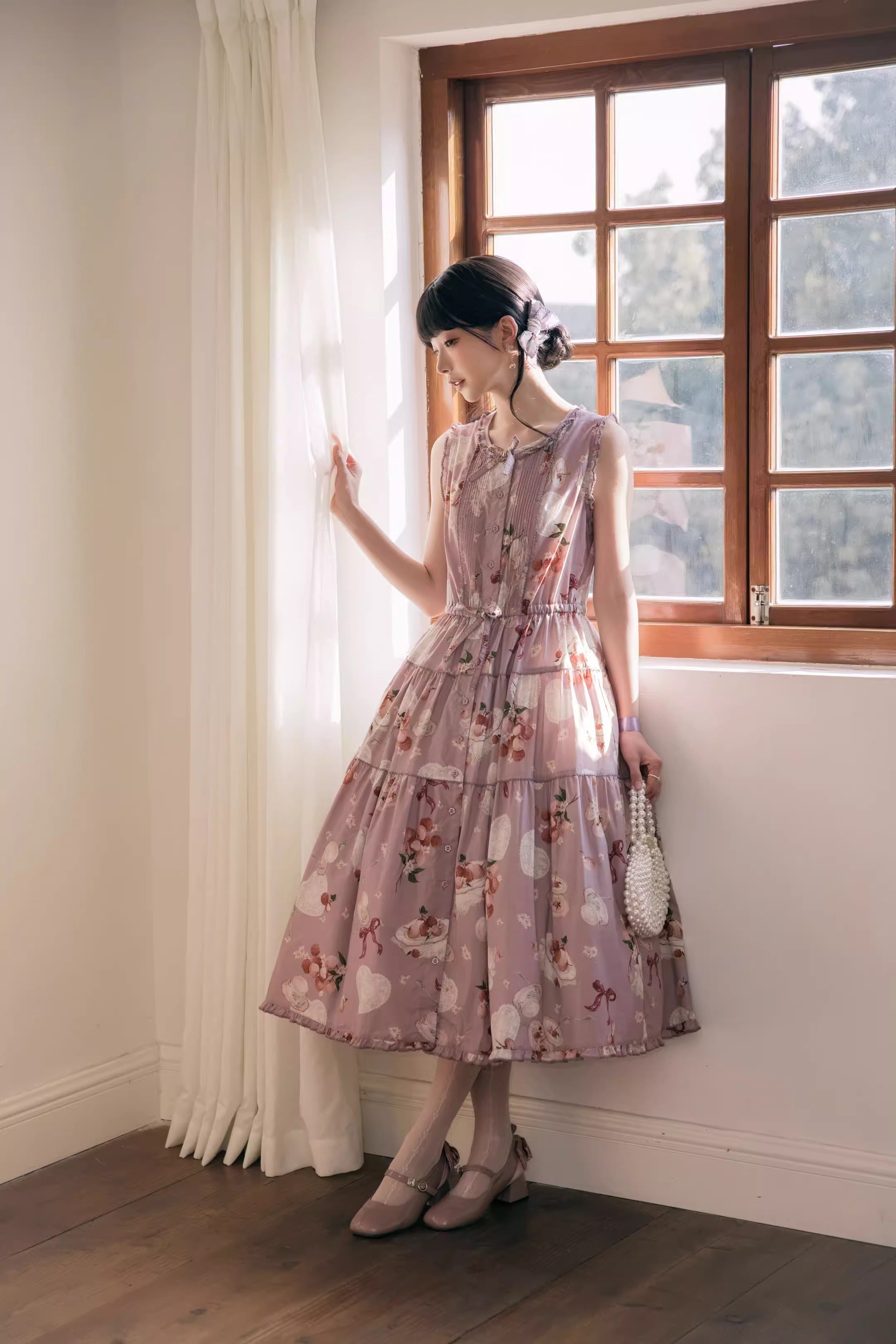 Lychee Tea ワンピース・ジャンパースカート【MapleSugar】 – Epetice