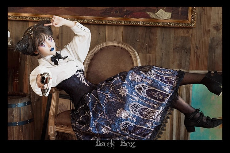 【受注予約~11/10】Ossuary スカート【Dark Box】