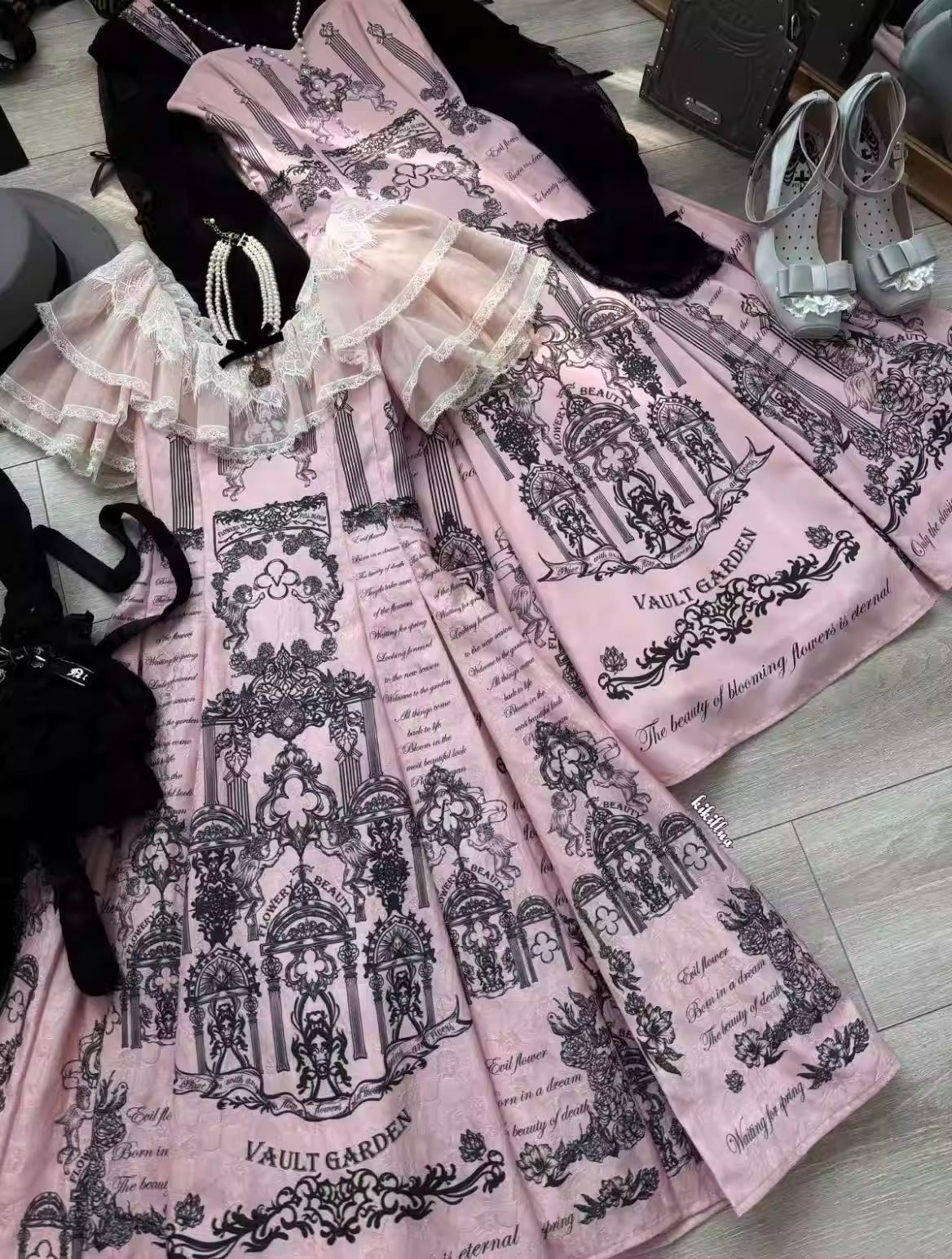 【受注予約~4/9】天使花園 ワンピース（ノーマル丈）【VaultDesign】