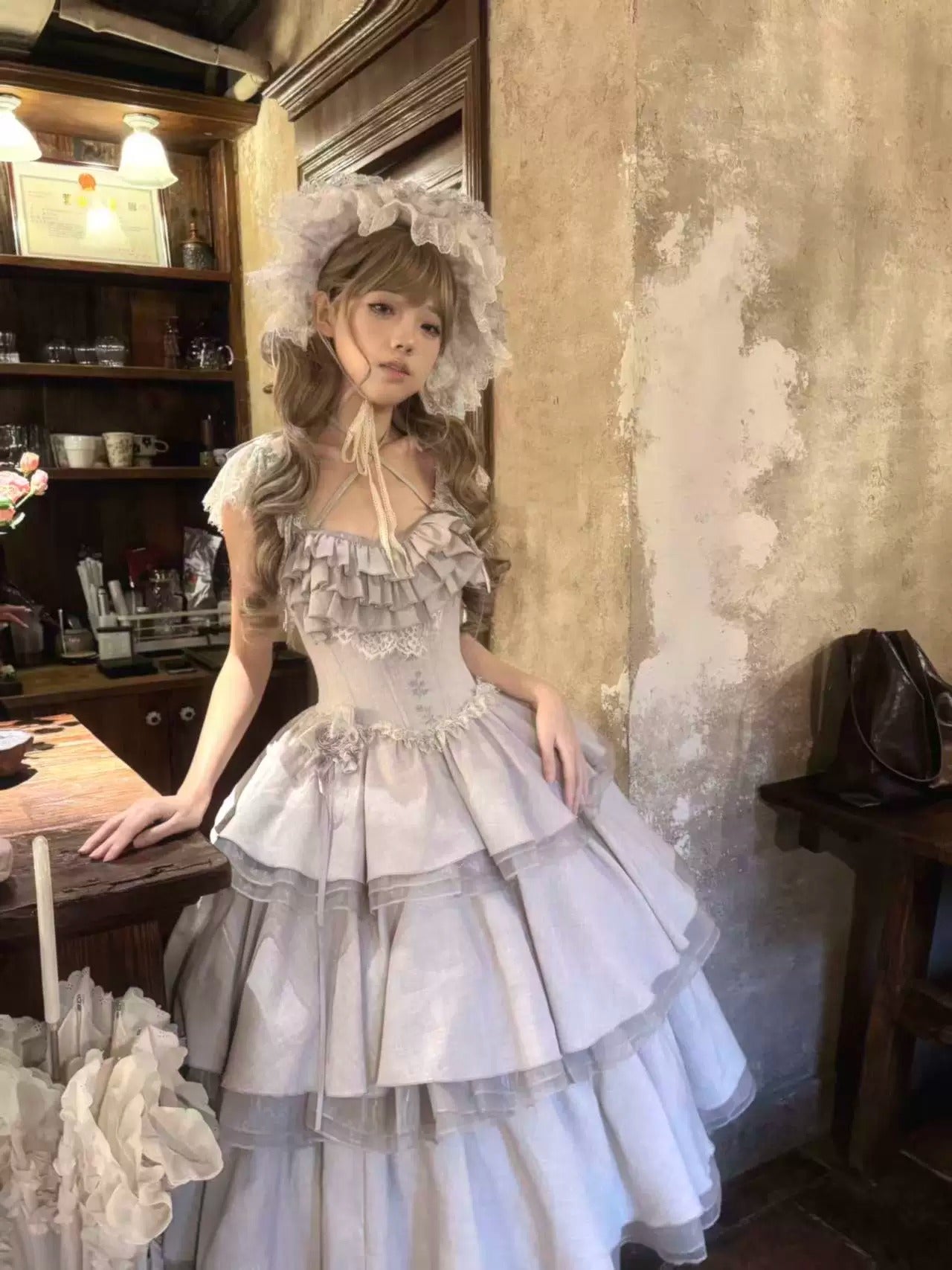 【受注予約~4/27】Lingxi ワンピース【sara bell】