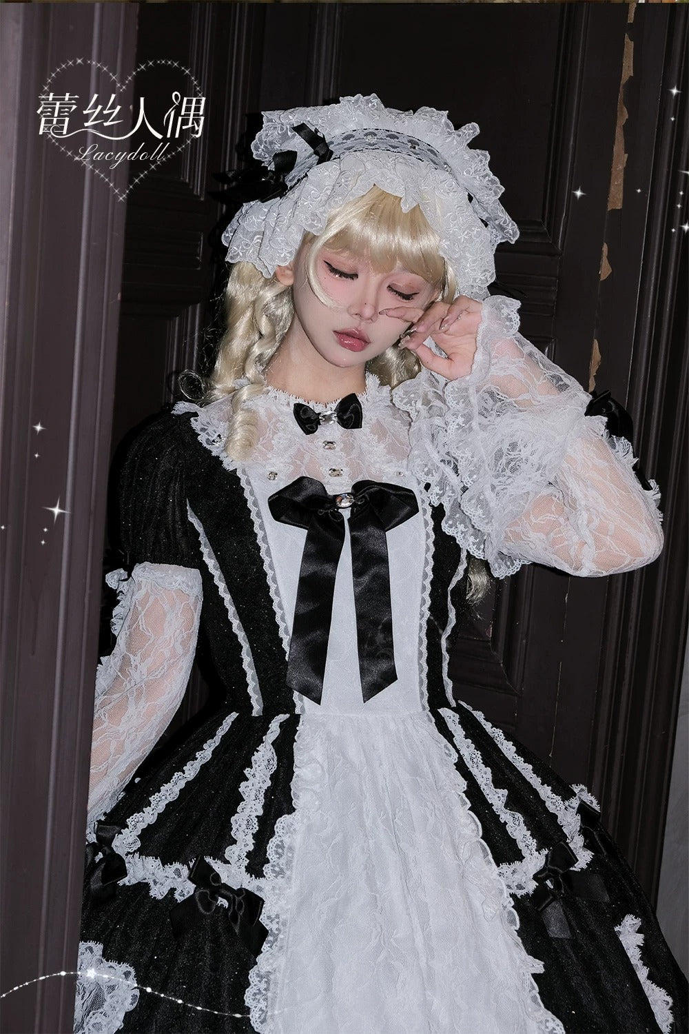 【受注予約~7/2】Lacy Doll ワンピース【MQ】