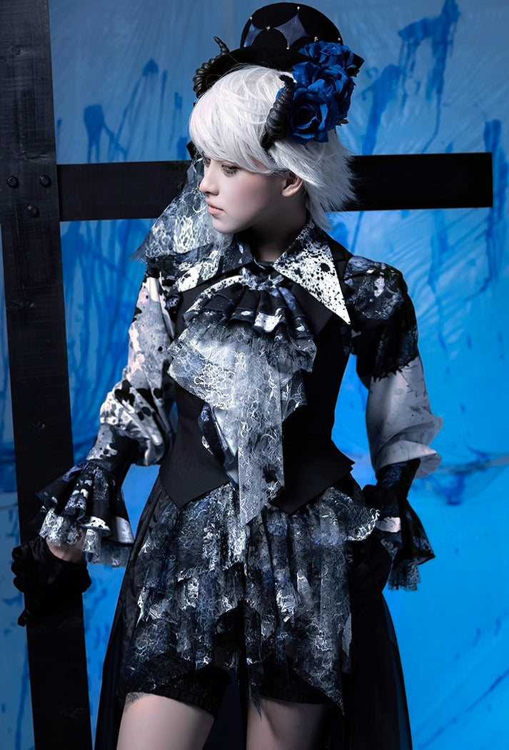 【受注予約~12/10】Horrible Wonderland スカート【Lilith House】