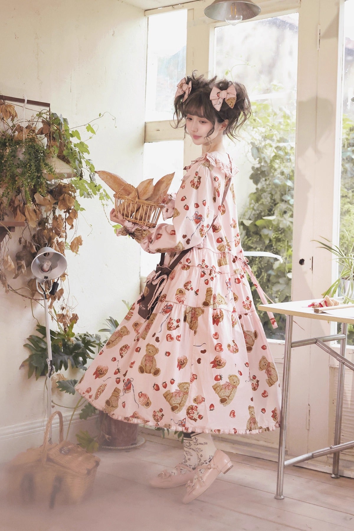 【受注予約~10/9】Chocolate Bear 2.0 ワンピース【Maple Sugar】