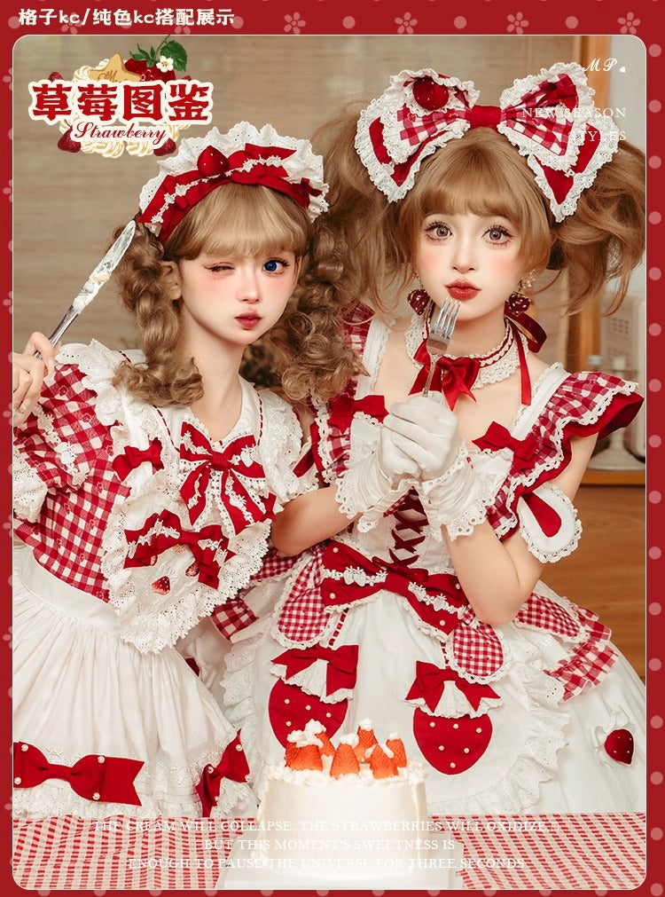 【受注予約~11/18】Strawberry Cake Illustration アクセサリー【花与珍珠匣】