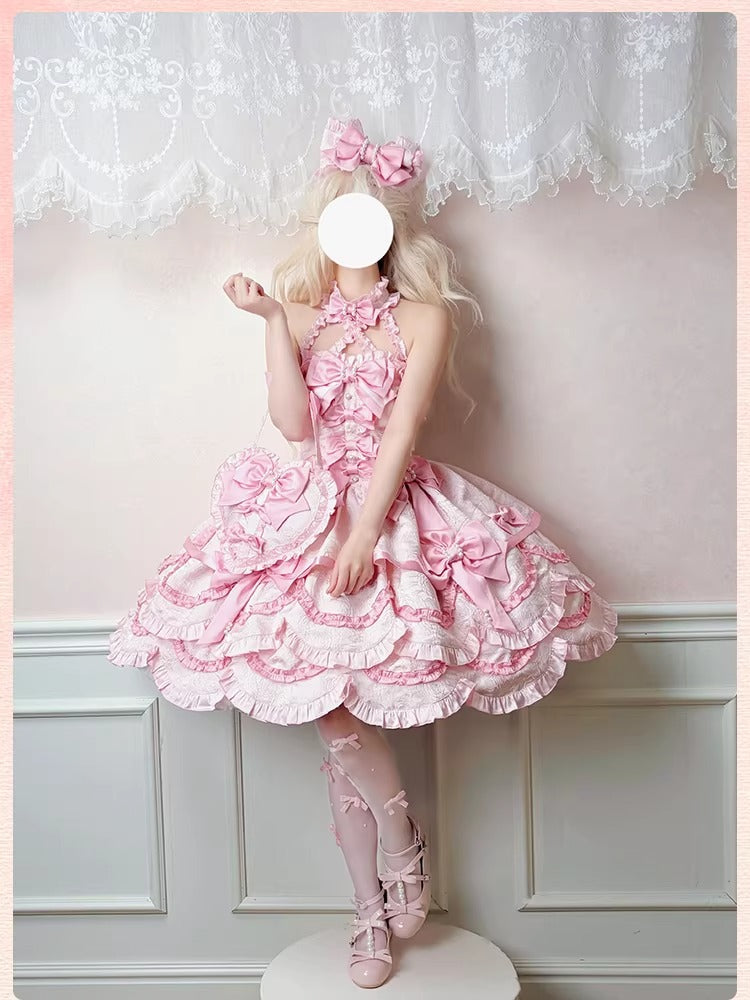 【受注予約~4/1】Sweetheart Petals ワンピース・付け袖【Alice Girl】