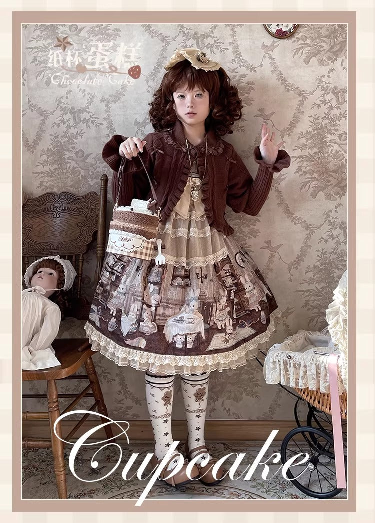 【受注予約~1/26】CupCakes バッグ【花与珍珠匣】