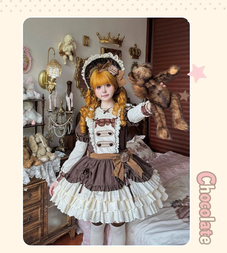 [Pre-orders until October 9th] Hazelnut Cocoa Dress/Jumper Skirt [Doujingo]