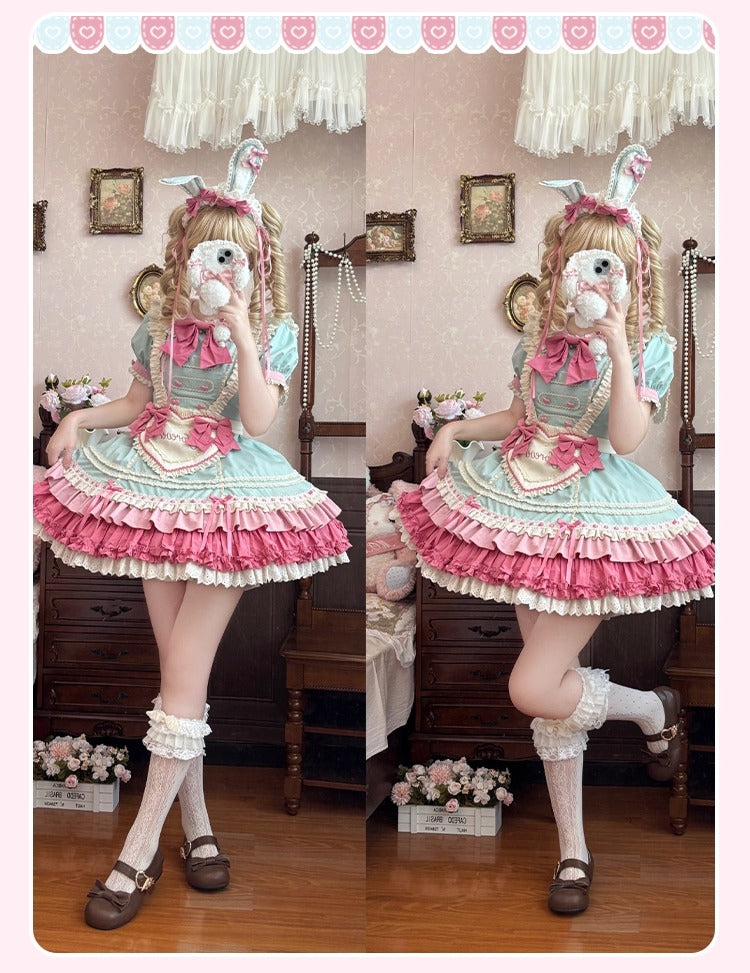 [Pre-orders until September 23rd] Lop-Ear Rabbit Full Set [Heart-Playing Couple]